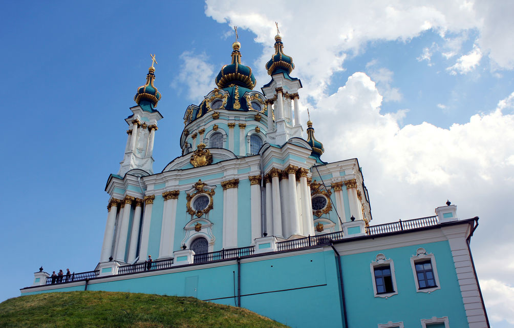 Андреевская церковь в Киеве (Фото: Фото st.Andrew's Church via Flickr)