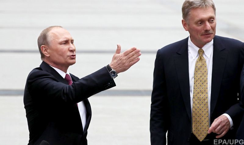  За словами Пєскова, Путіну вже доповіли про ситуацію 