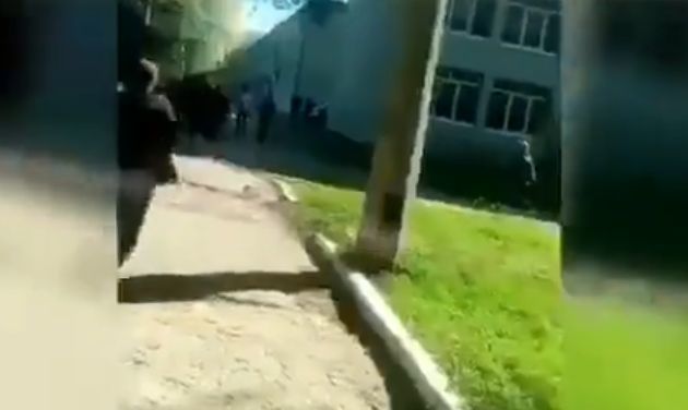  На відео можна почути звуки стрілянини  (Фото:  Скріншот)