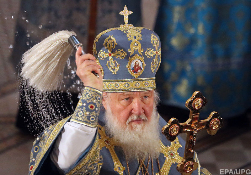Глава РПЦ Кирилл  