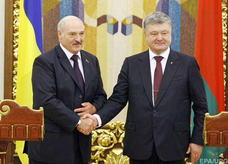 Під час свого виступу президент України Порошенко запевнив, що довіряє Лукашенку