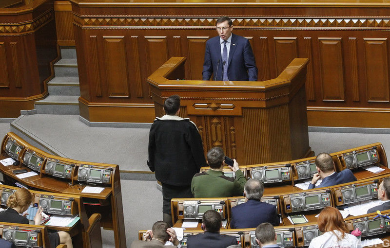 Генеральний прокурор у Верховній Раді зняв недоторканність з екс-нардепа Надії Савченко