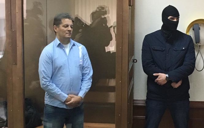 В России Сущенко приговорили к 12 годам лишения свободы (Фото: Скриншот с видео)