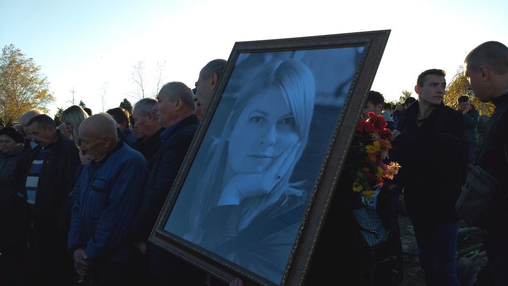 Херсонскую активистку Екатерину Гандзюк похоронили 7 ноября (Фото: Фото khersondaily.com)