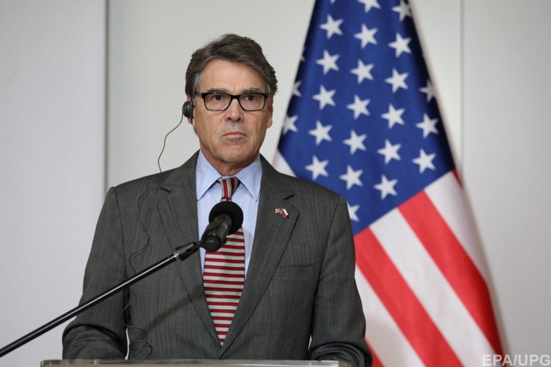 Міністр енергетики США Рік Перрі наголосив, що Америка готова сприяти енергетичній незалежності України