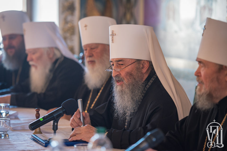 Заседание Собора епископов УПЦ МП (вторник, 13 ноября)