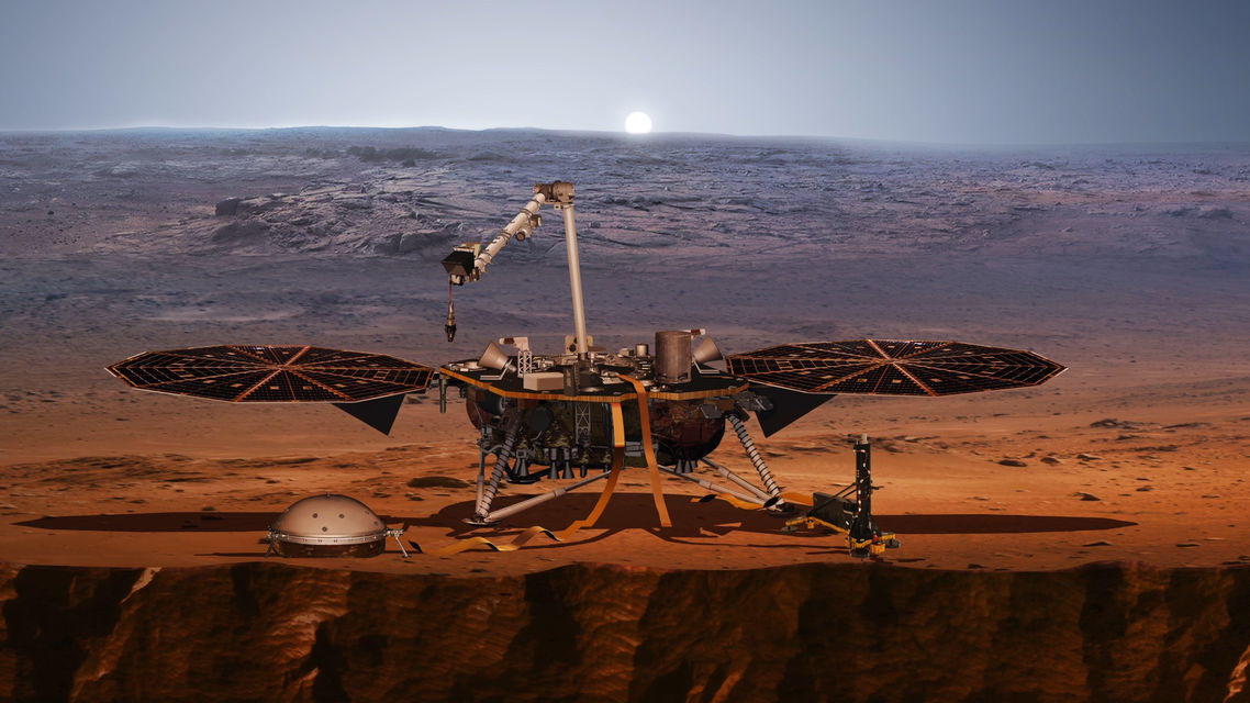 Зонд InSight починає місію по дослідженню грунту Марса (Фото: Фото -NASA)