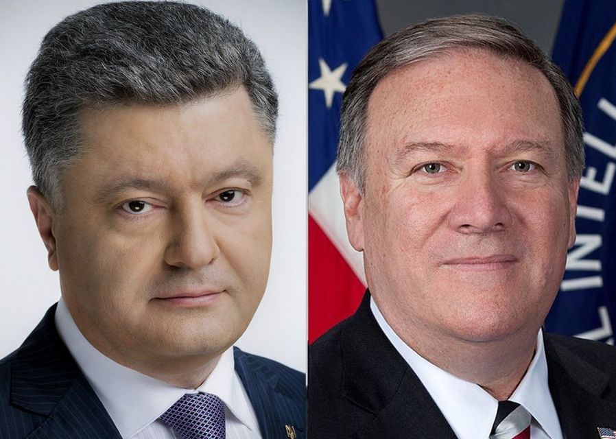 Порошенко рассказал Помпео о ситуации в Керченском проливе (Фото: Фото: Администрация президента)