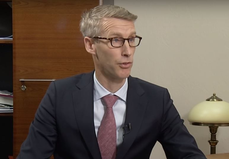 Постоянный представитель МВФ в Украине Йоста Люнгман (Фото: кадр из видео)