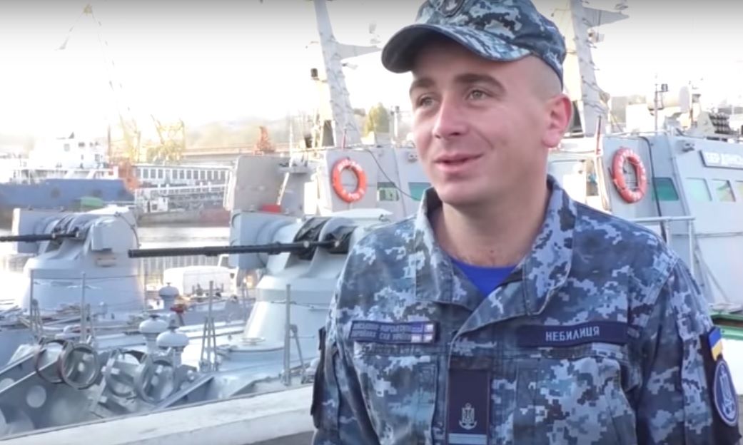 В 2014 году Богдан Небылица был курсантом в Крыму и отказался присягать на верность России (Фото: Телеканал Бриз)