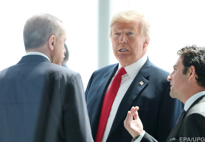 Реджеп Эрдоган и Дональд Трамп 