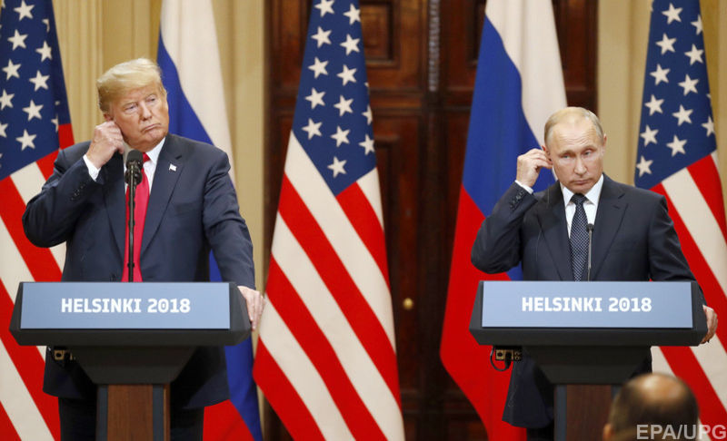  Останній раз Трамп і Путін зустрічалися з липні 2018 го в Гельсінкі 