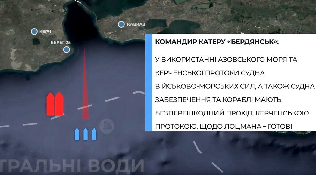 РФ захватила украинские суда 25 ноября (Фото: Скриншот с видео ГПУ/YouTube)
