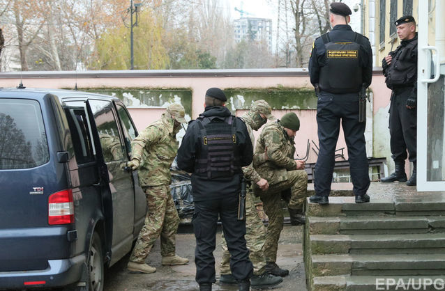  Украинских моряков захватили в плен 25 ноября у берегов Крыма 