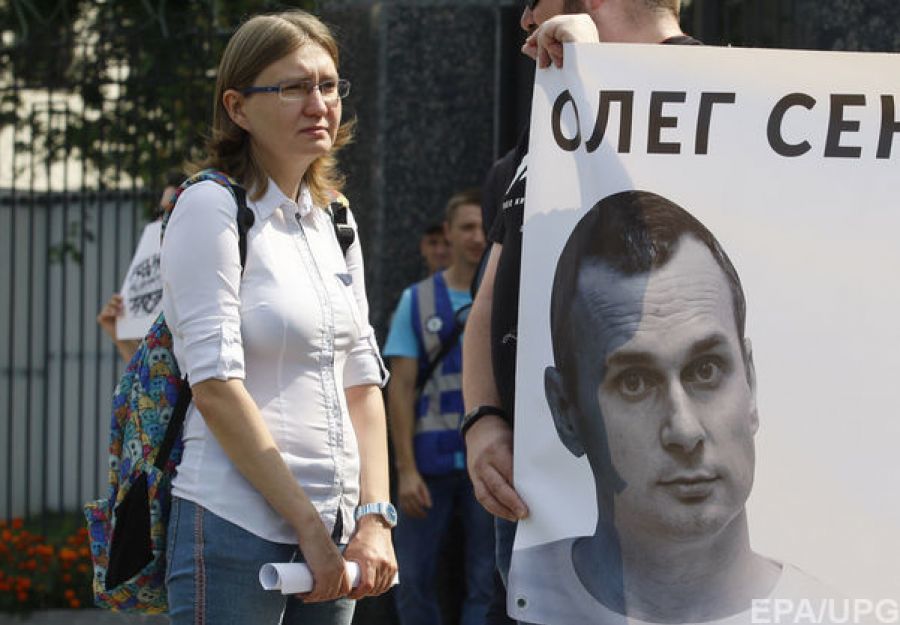 Олег Сенцов уже находится в отряде