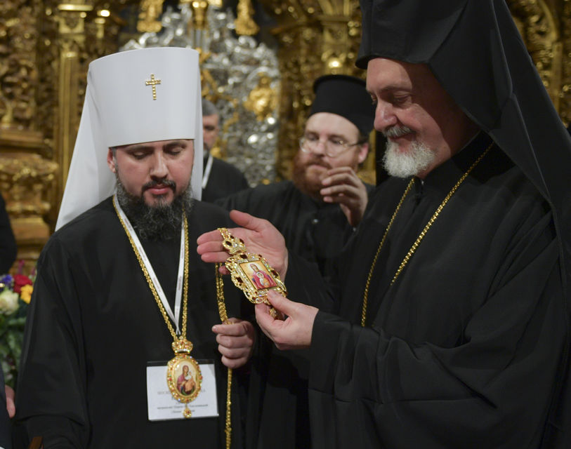Митрополит Епифаний получит томос в Константинополе (Фото: Фото: Администрация президента)