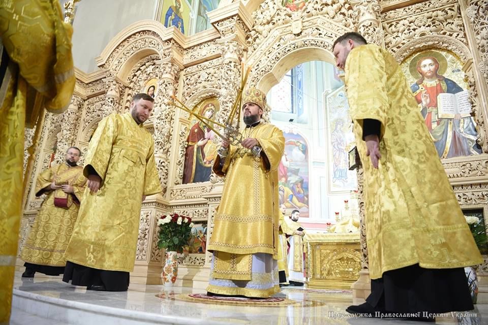 Митрополит Епифаний: Здесь нет никакого вмешательства в церковные дела (Фото: Фото: Митрополит Епифаний via Facebook)