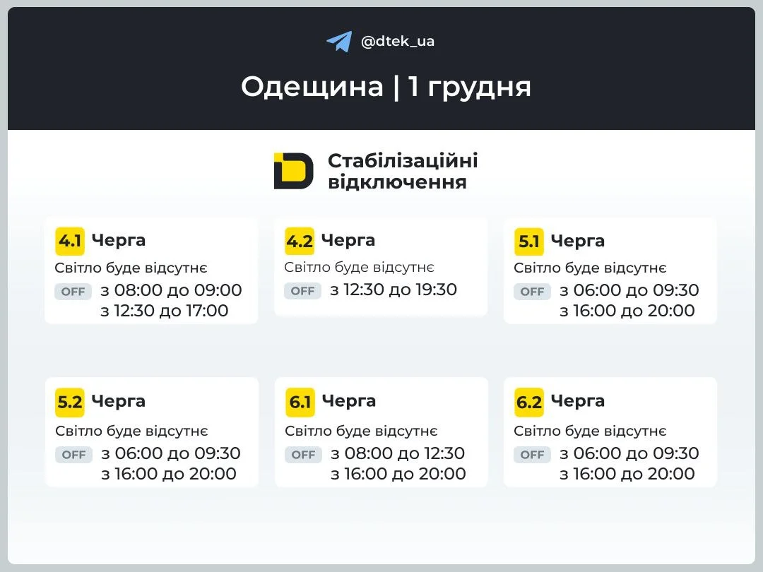 ДТЭК / Telegram