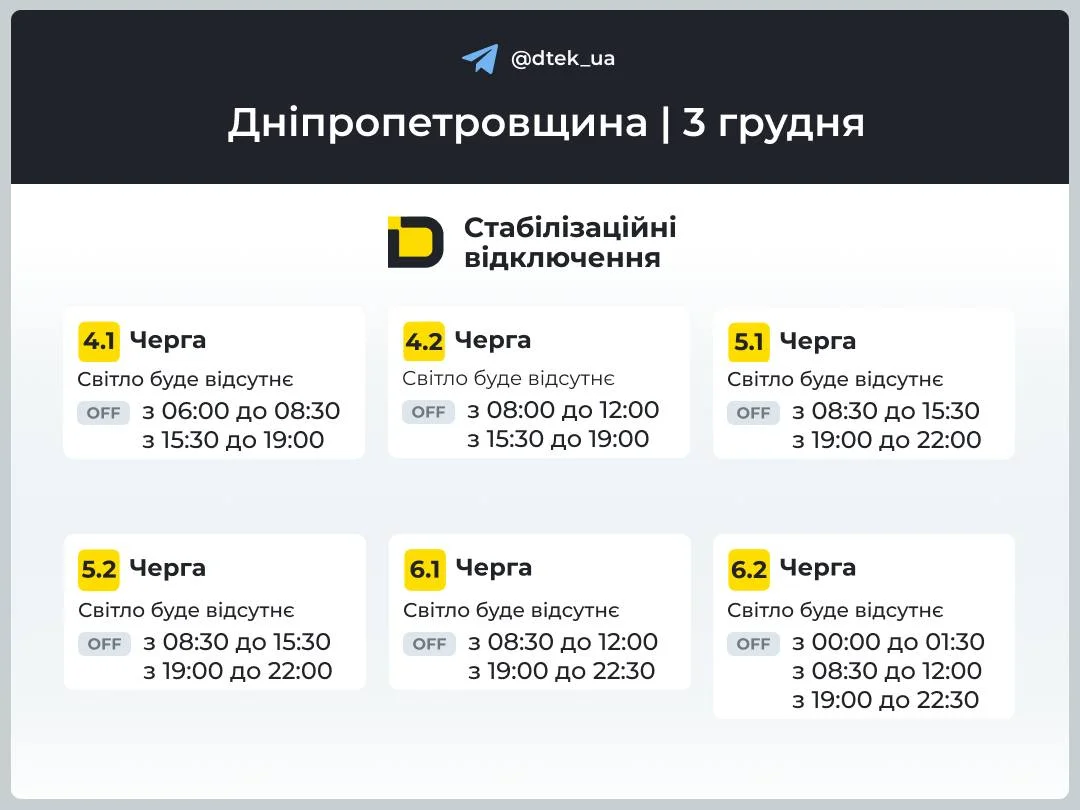 ДТЭК / Telegram