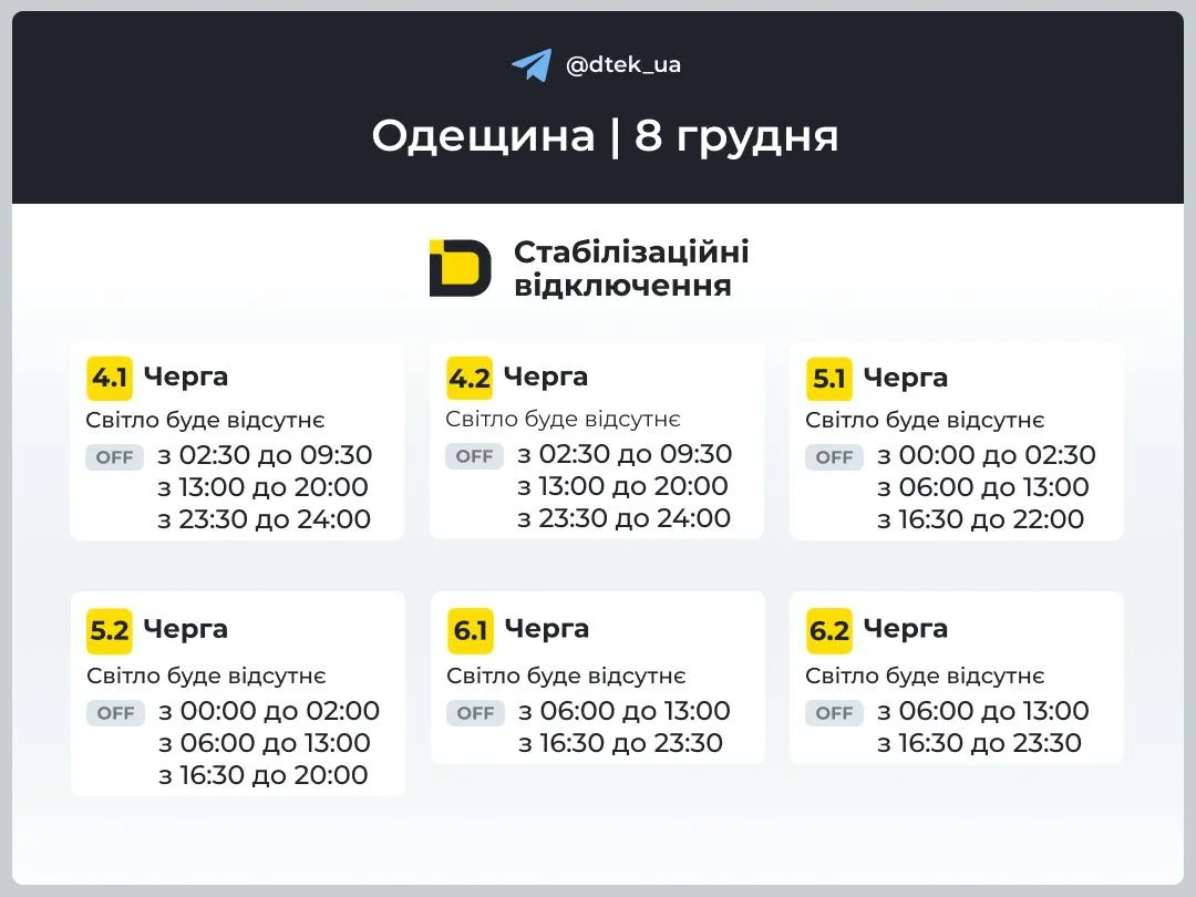 ДТЭК / Telegram