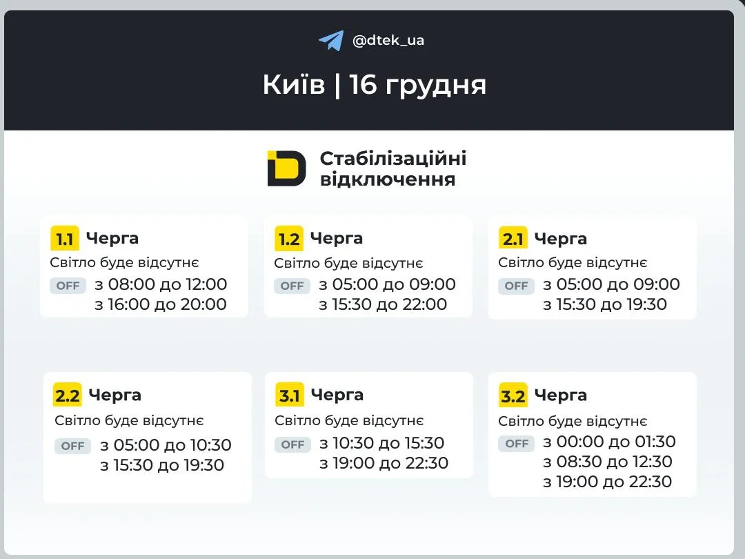 ДТЭК / Telegram