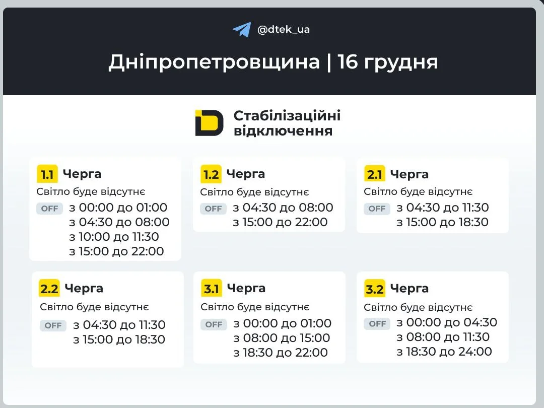 ДТЭК / Telegram
