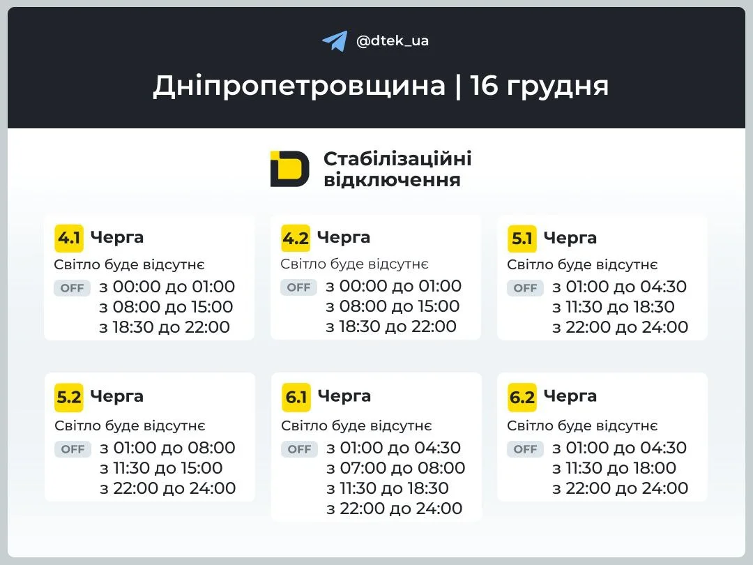 ДТЭК / Telegram