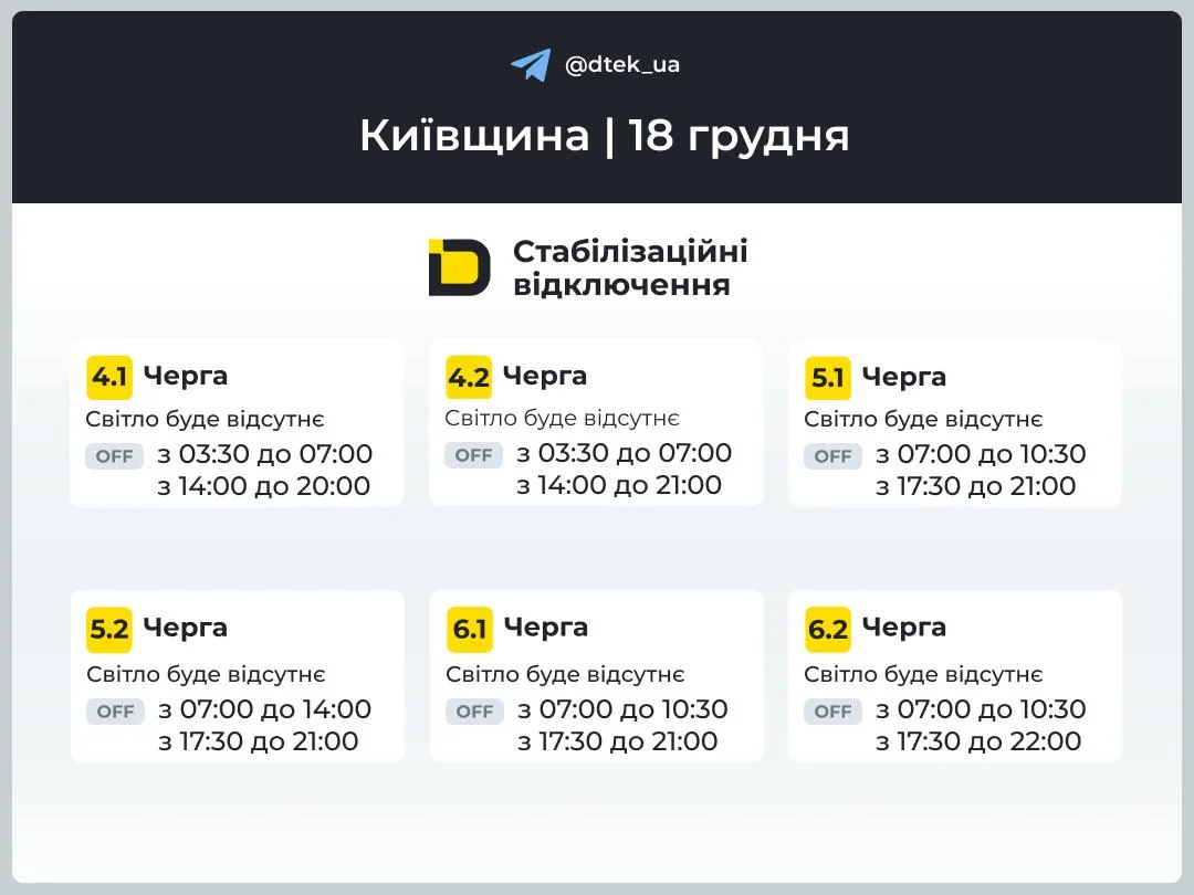 ДТЭК / Telegram