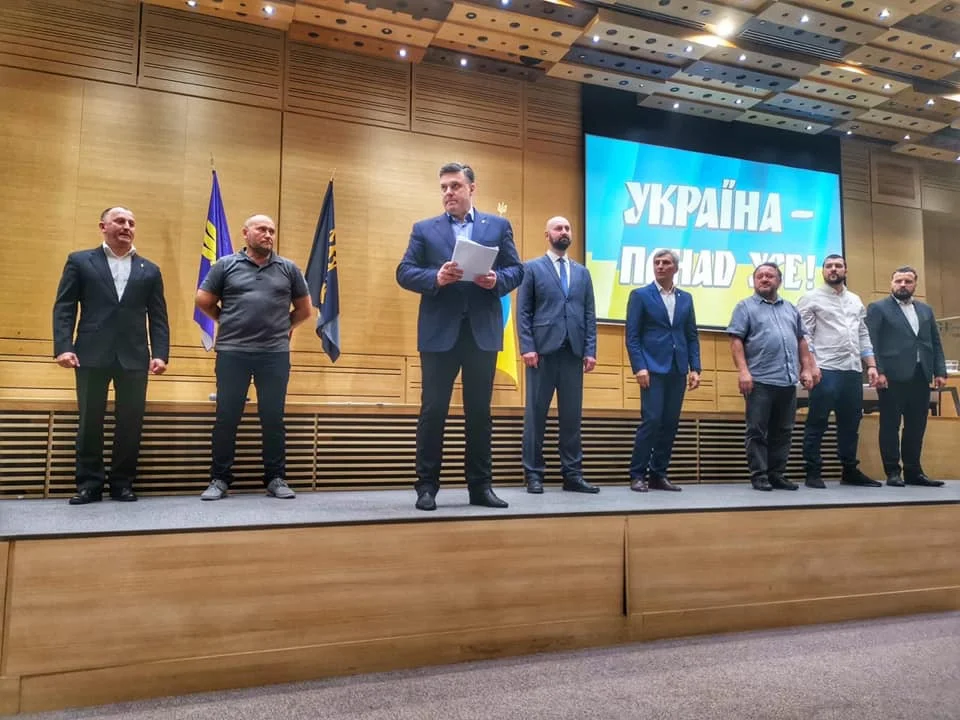 Список націоналістів очолив Тягнибок (Фото: Олег Тягнибок via Facebook)