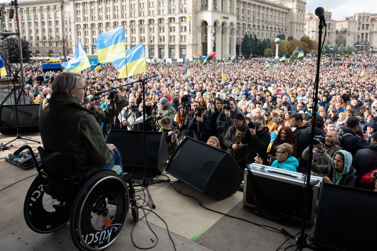 6 октября, Киев (Фото: Европейская солидарность / Петр Порошенко / Facebook)