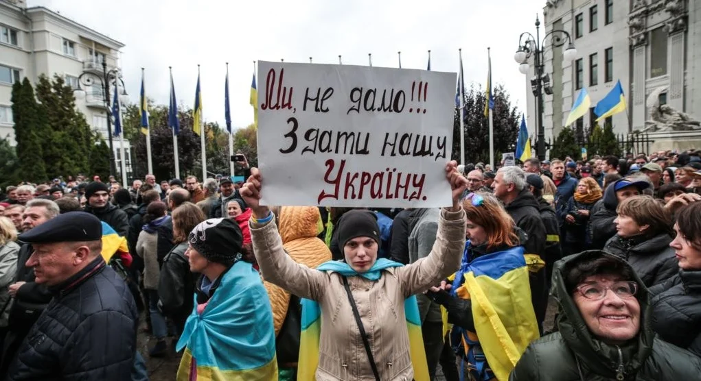 6 октября, Киев (Фото: Серей Нужненко / RFE/RL)