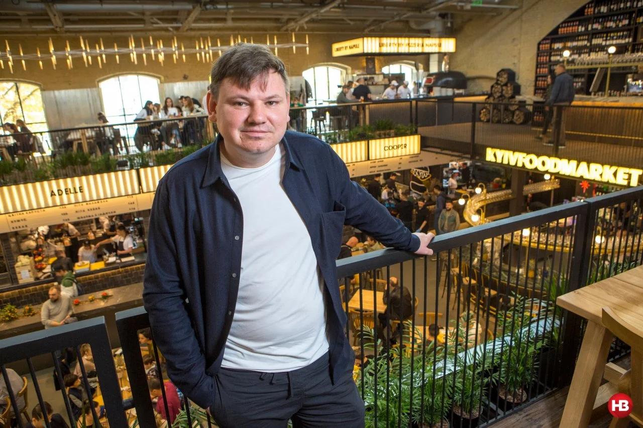 Співзасновник Kyiv Food Market Алекс Купер (Фото: Наталя Кравчук / НВ)