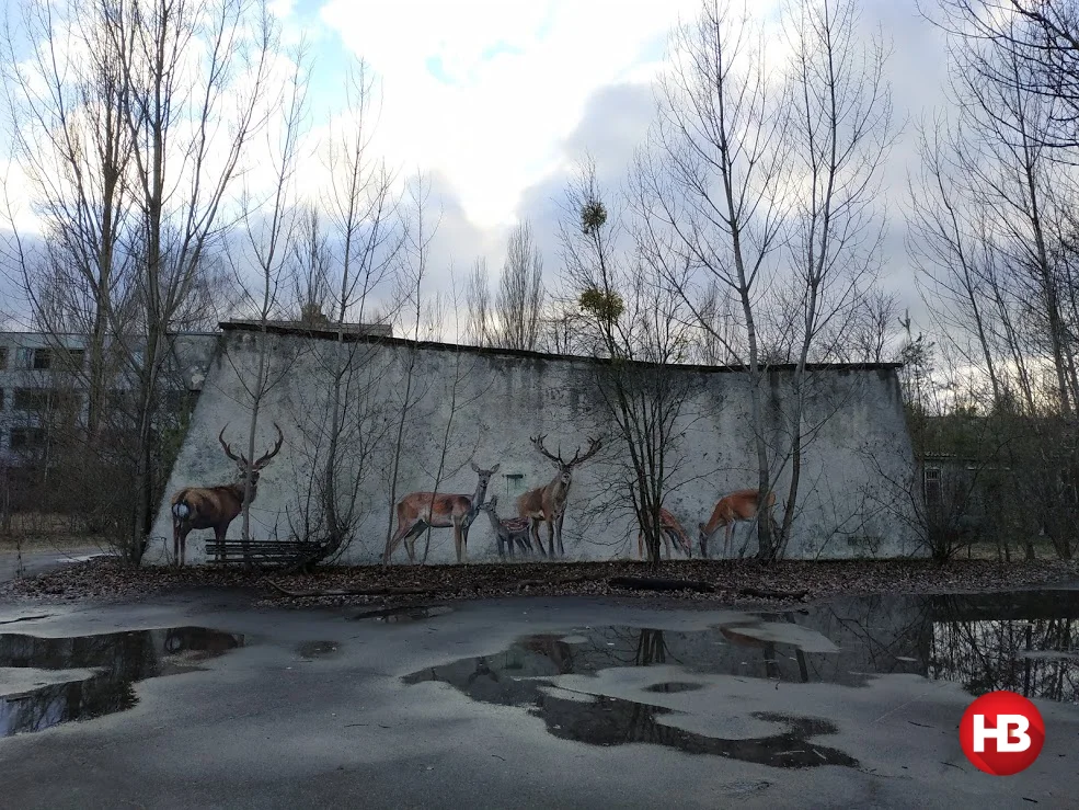 Граффити в Припяти (Фото: НВ)