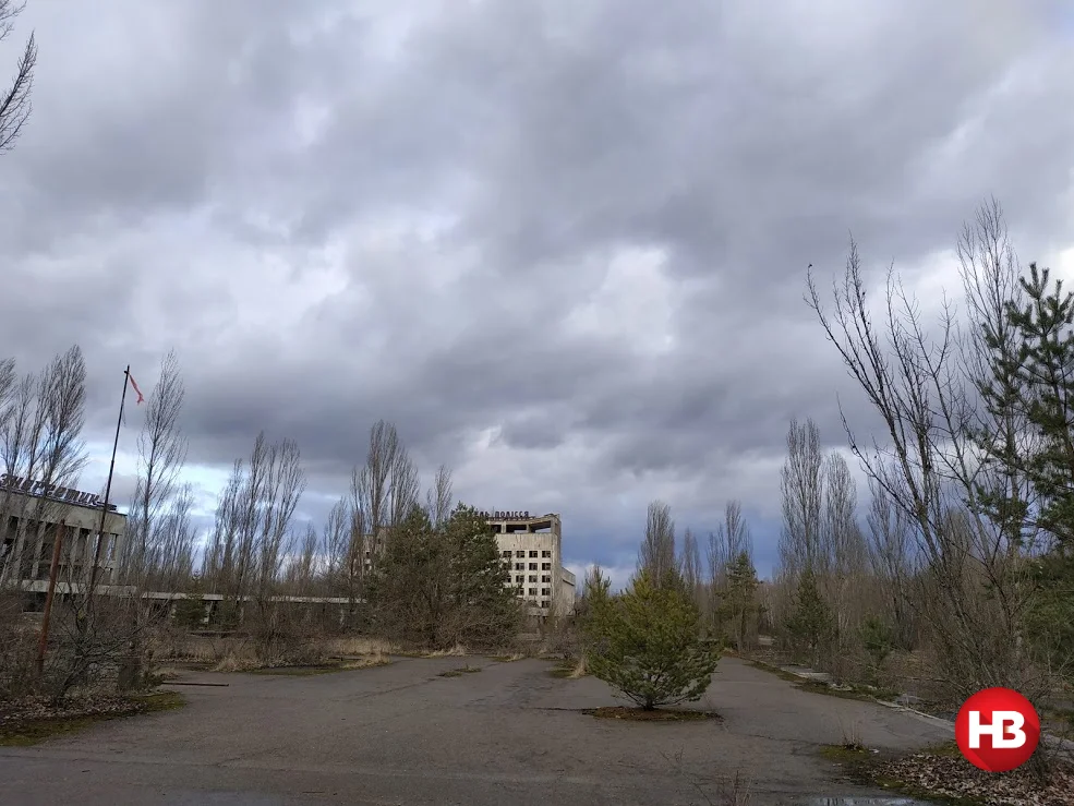 Центральная площадь в городе Припять (Фото: НВ)