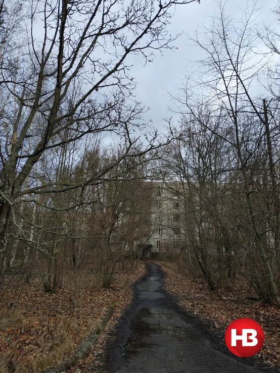 Один из дворов в Припяти (Фото: НВ)