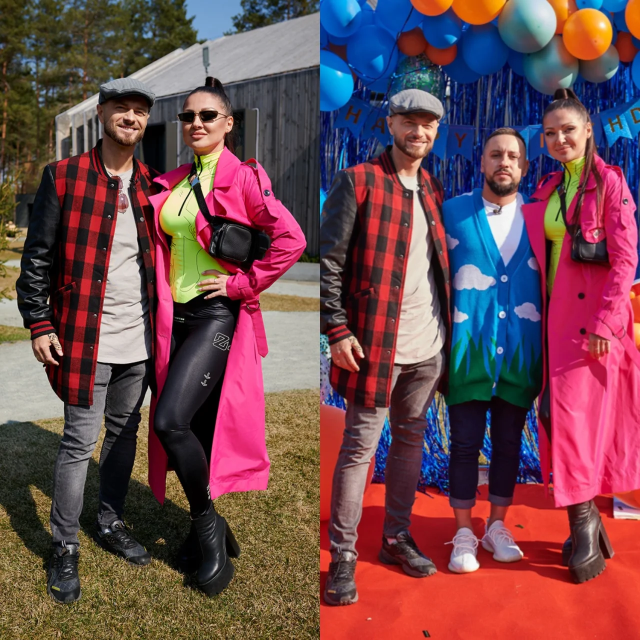 Дмитрий Монатик и Влад Яма с супругой Лилией (Фото: jetsetter)