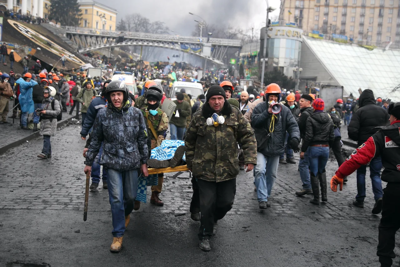 Автор — Максим Баландюх. Из архива Национального Музея Революции Достоинства