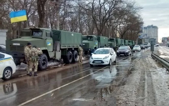 В Одессе - второй этап АТО. Фото: Думская