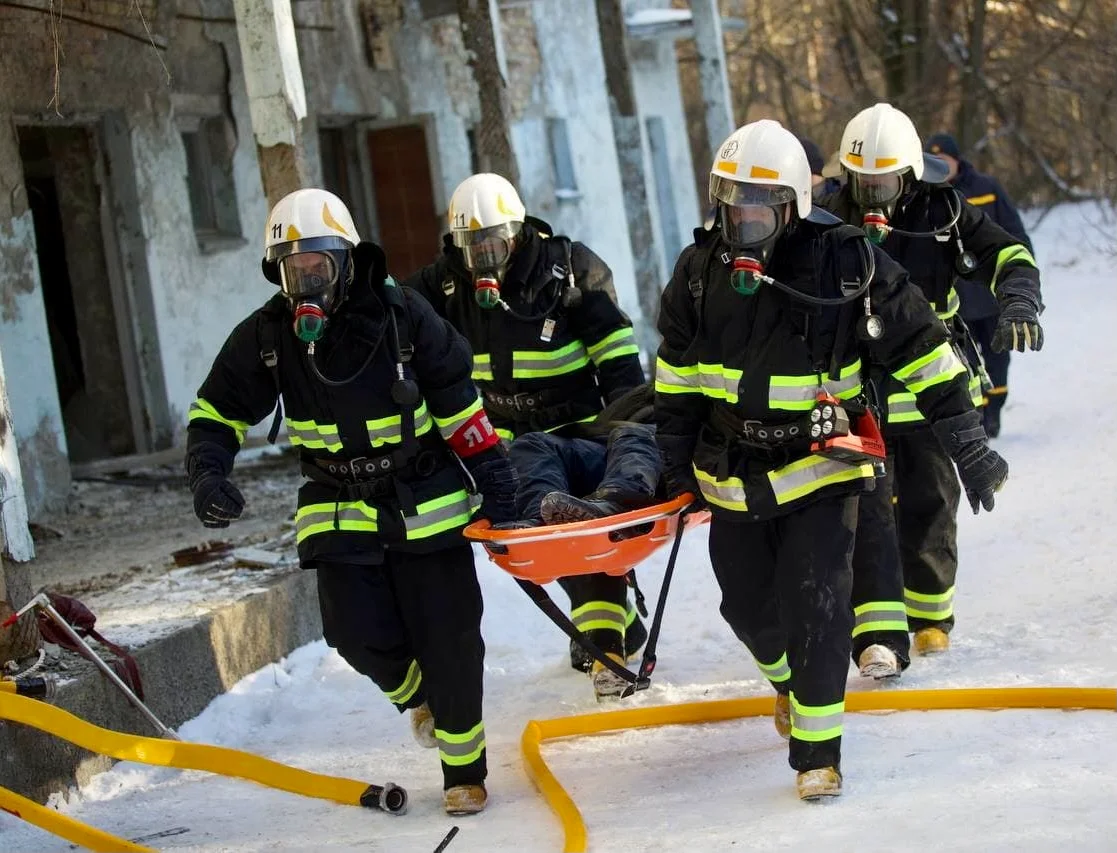 Навчання у Прип'яті (Фото: МВС України)