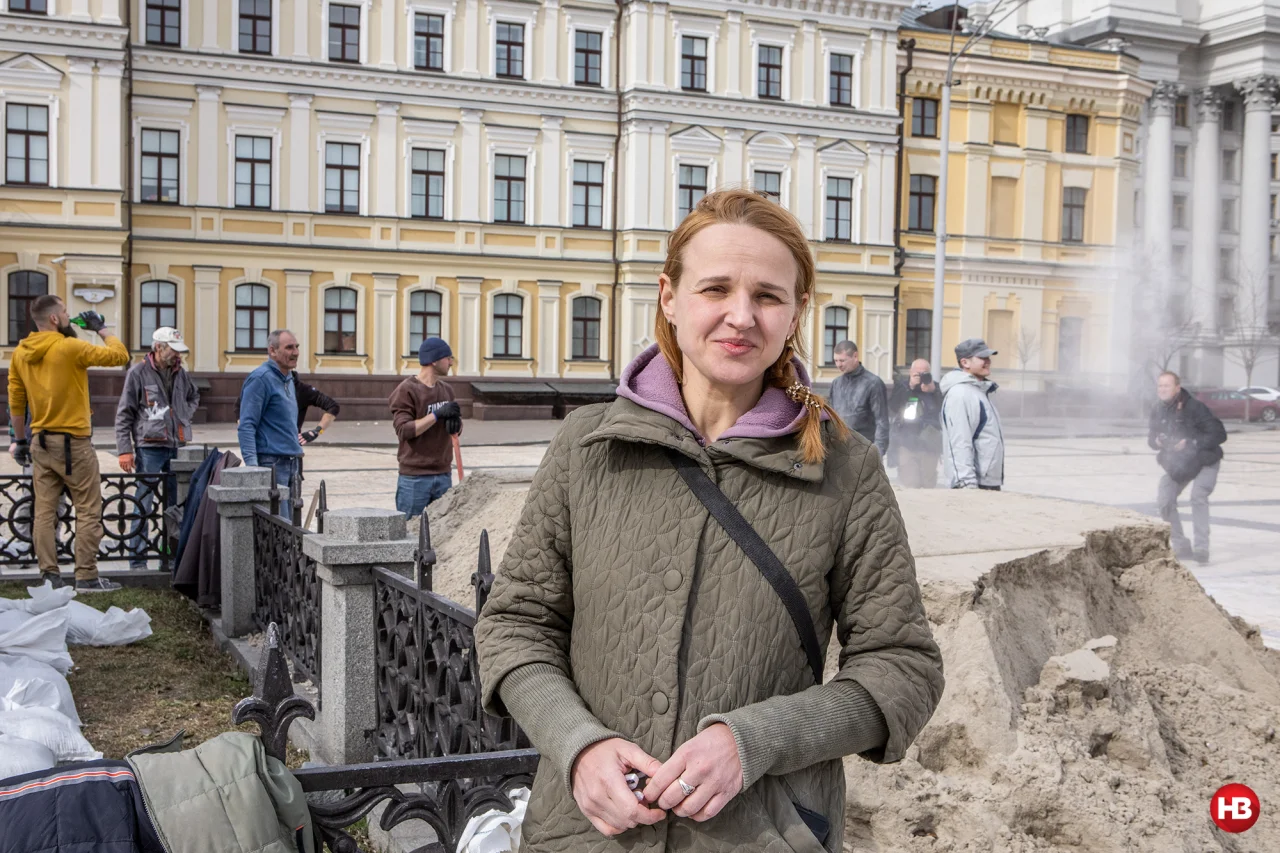 Общественная активистка Елена (Фото: Александр Медведев / НВ)