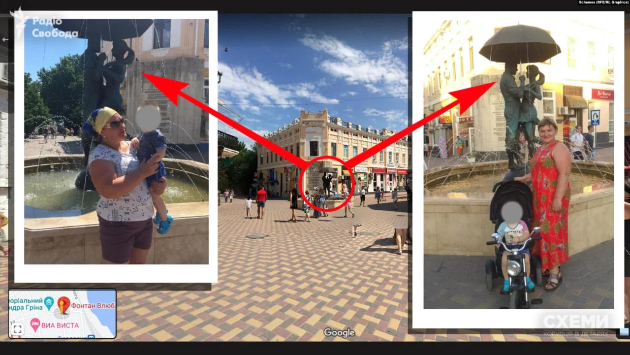 Мама Романа Ирина в Феодосии (Фото: Схемы)