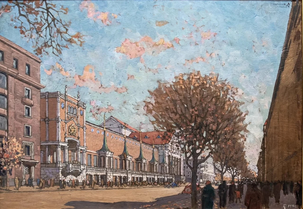 Вигляд Хрещатика за одним з повоєнних проєктів (Фото: Pragmatika media)