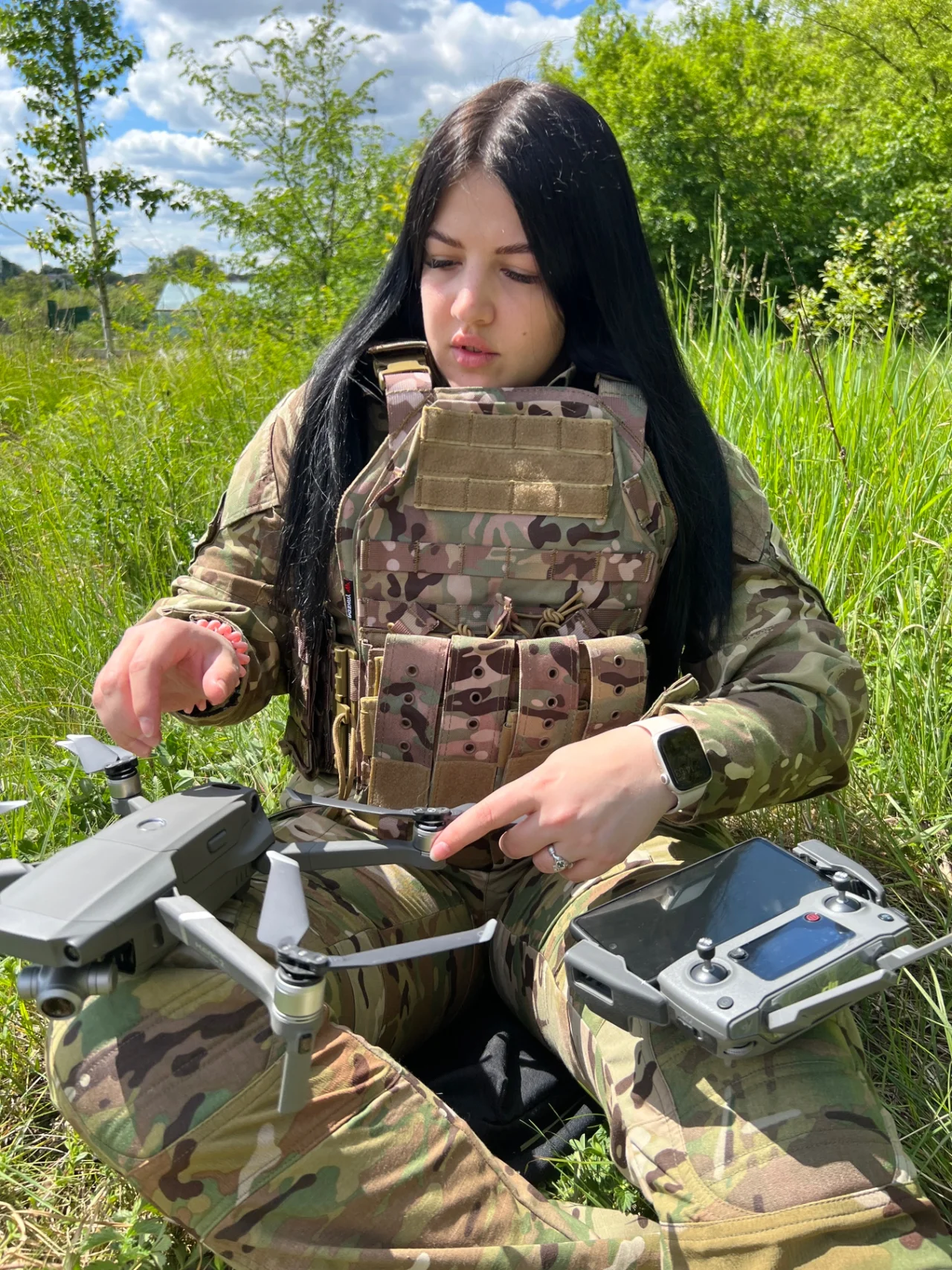 Жінки на війні (Фото: Катерина Тьошина, особистий архів)