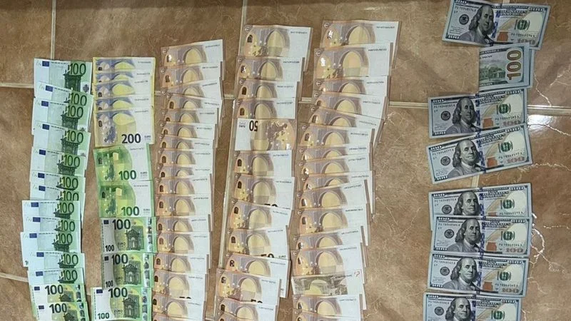 Вилучені гроші в спільників з Буковини (Фото: ДБР)
