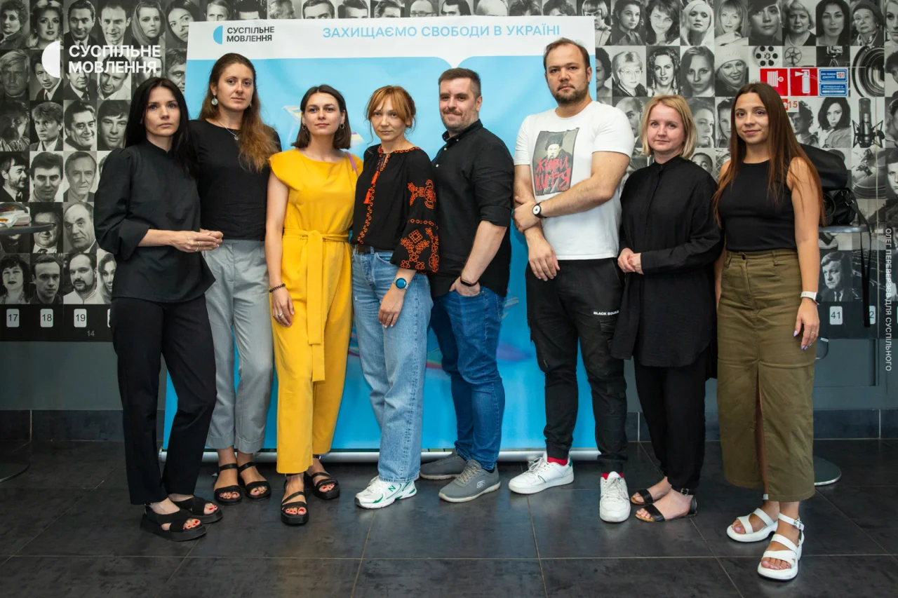 Авторский коллектив (Фото: Евгений Переверзев / Суспільне)