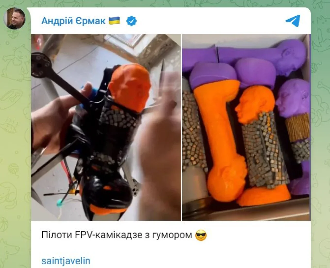 Ukrainian troops kill Russian occupiers using Putin-shaped sex toys / The  New Voice of Ukraine