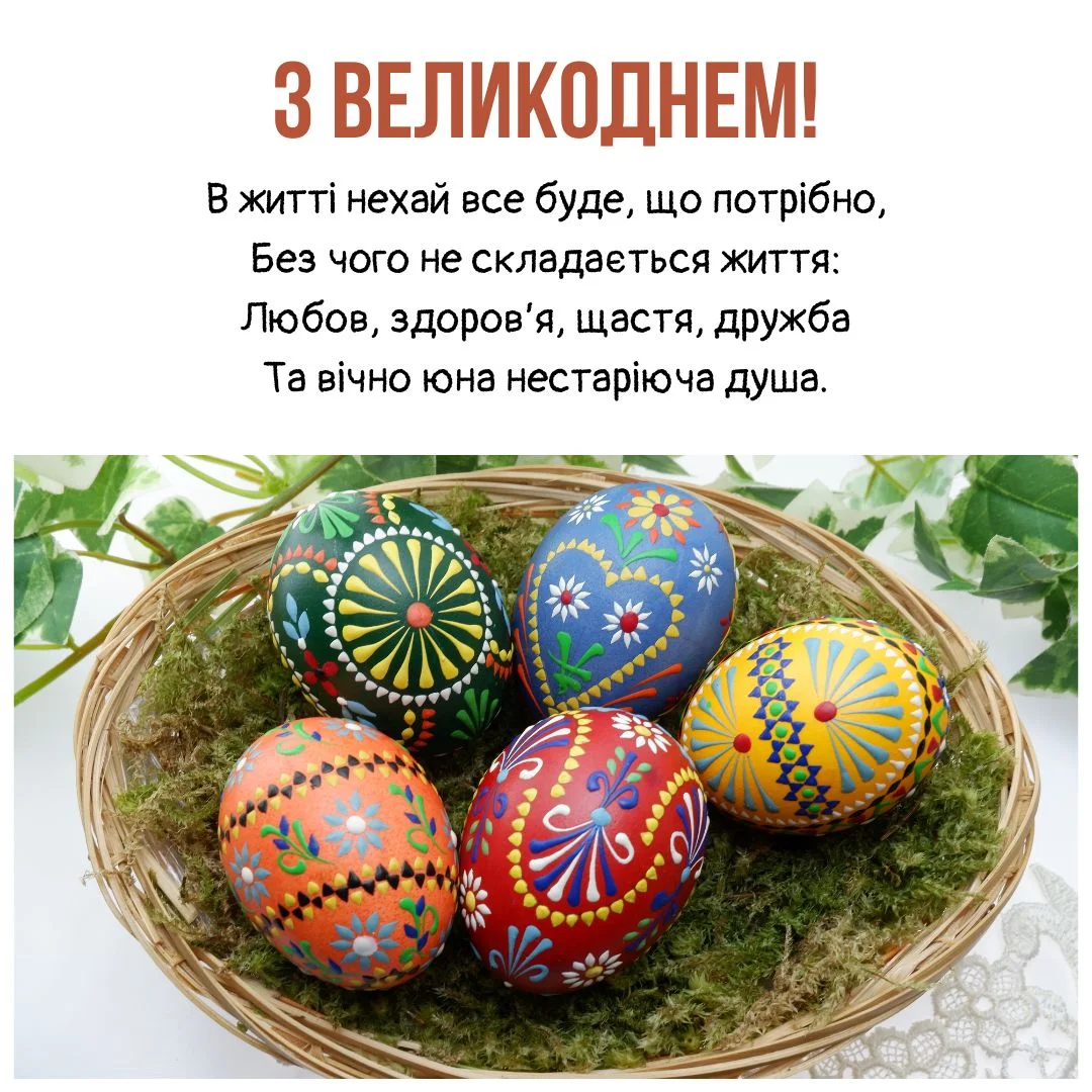 З Великоднем! З Христовим Воскресінням! (Фото: NV)
