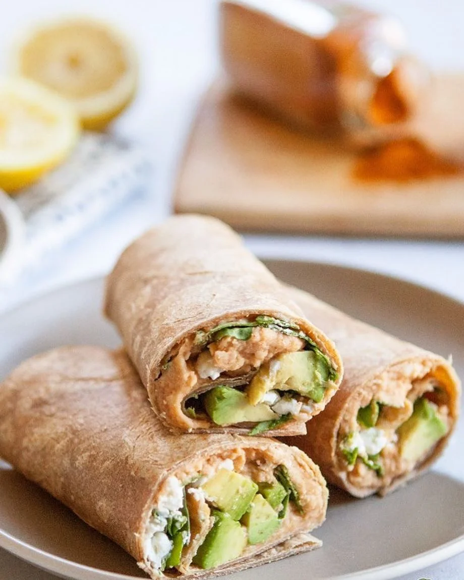 Рол з авокадо та квасолею (Фото: Inst @heathy_food_official)