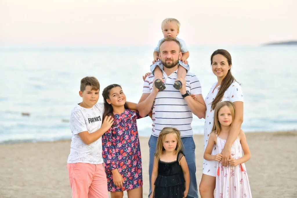 Дмитро Абросімов із сім'єю (Фото: надано автором)