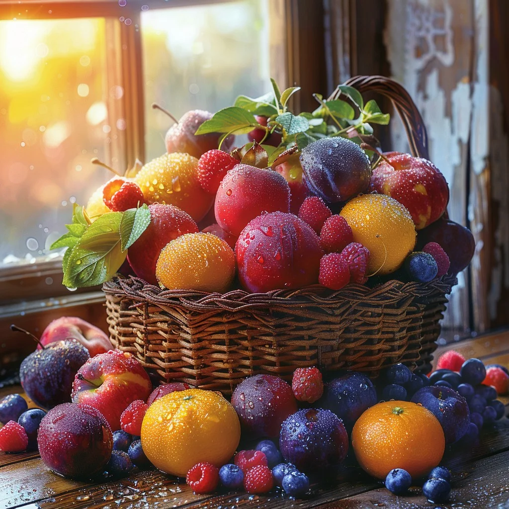 Сливы полезны для здоровья сердца (Фото: stockcake)